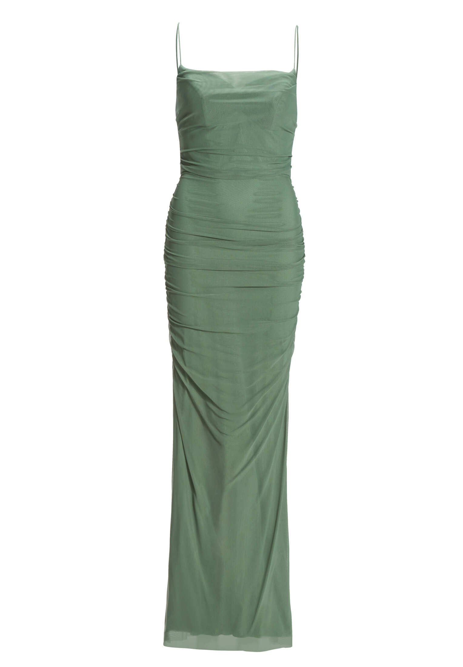 Bodycon-Kleid mit feinen Raffungen
