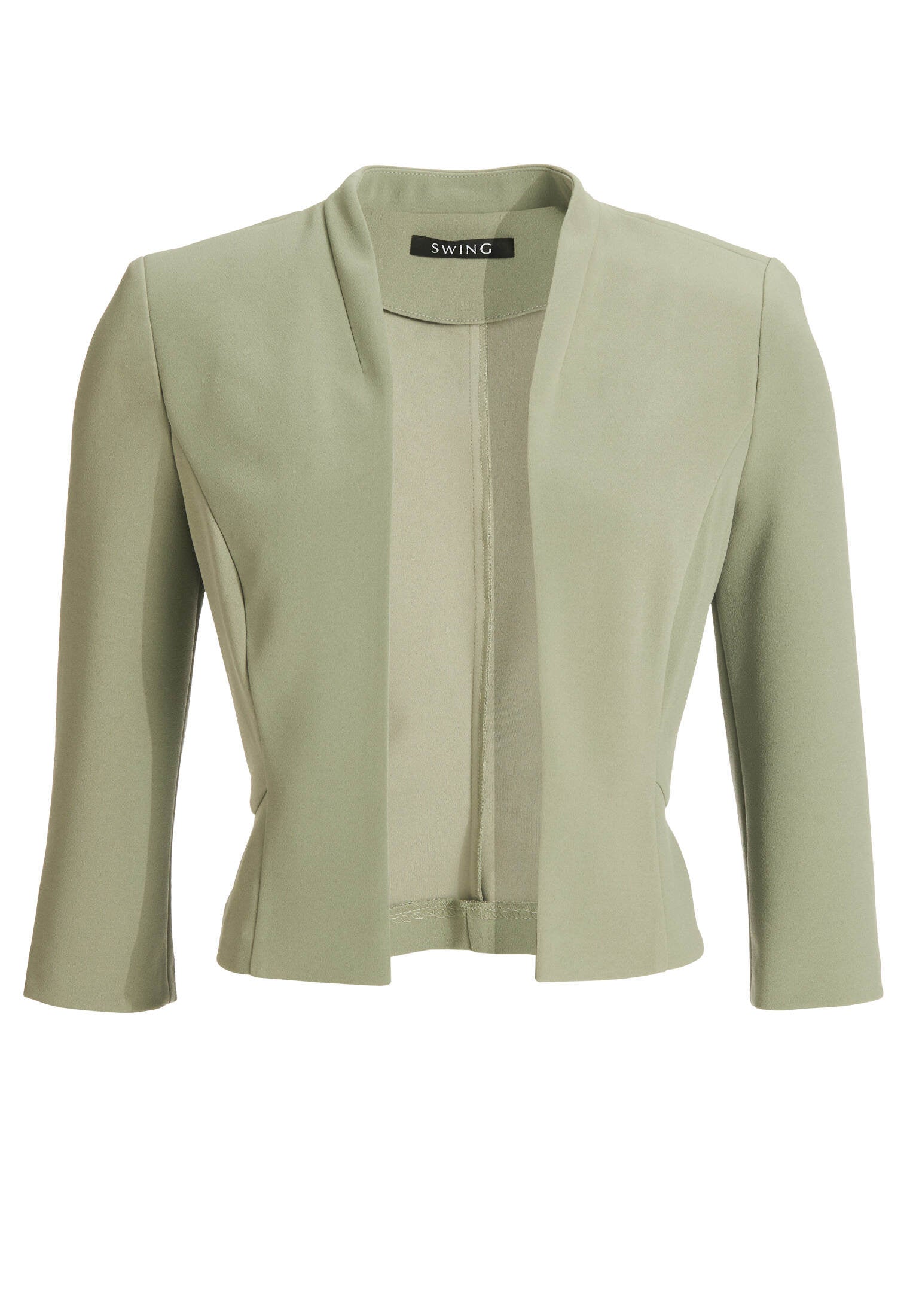 Taillierte Jacke aus Jersey Crêpe