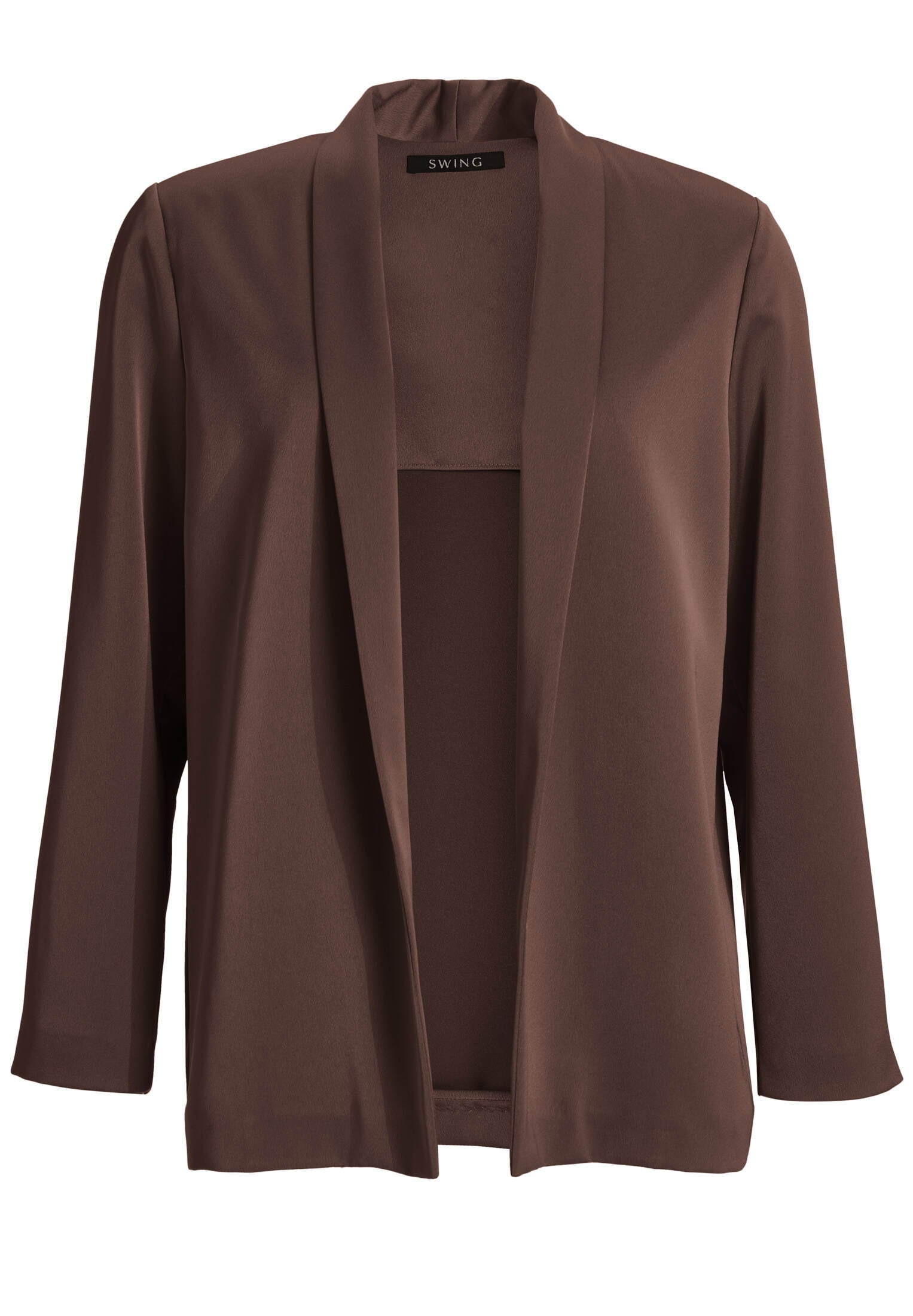 Oversized Blazer aus Satin