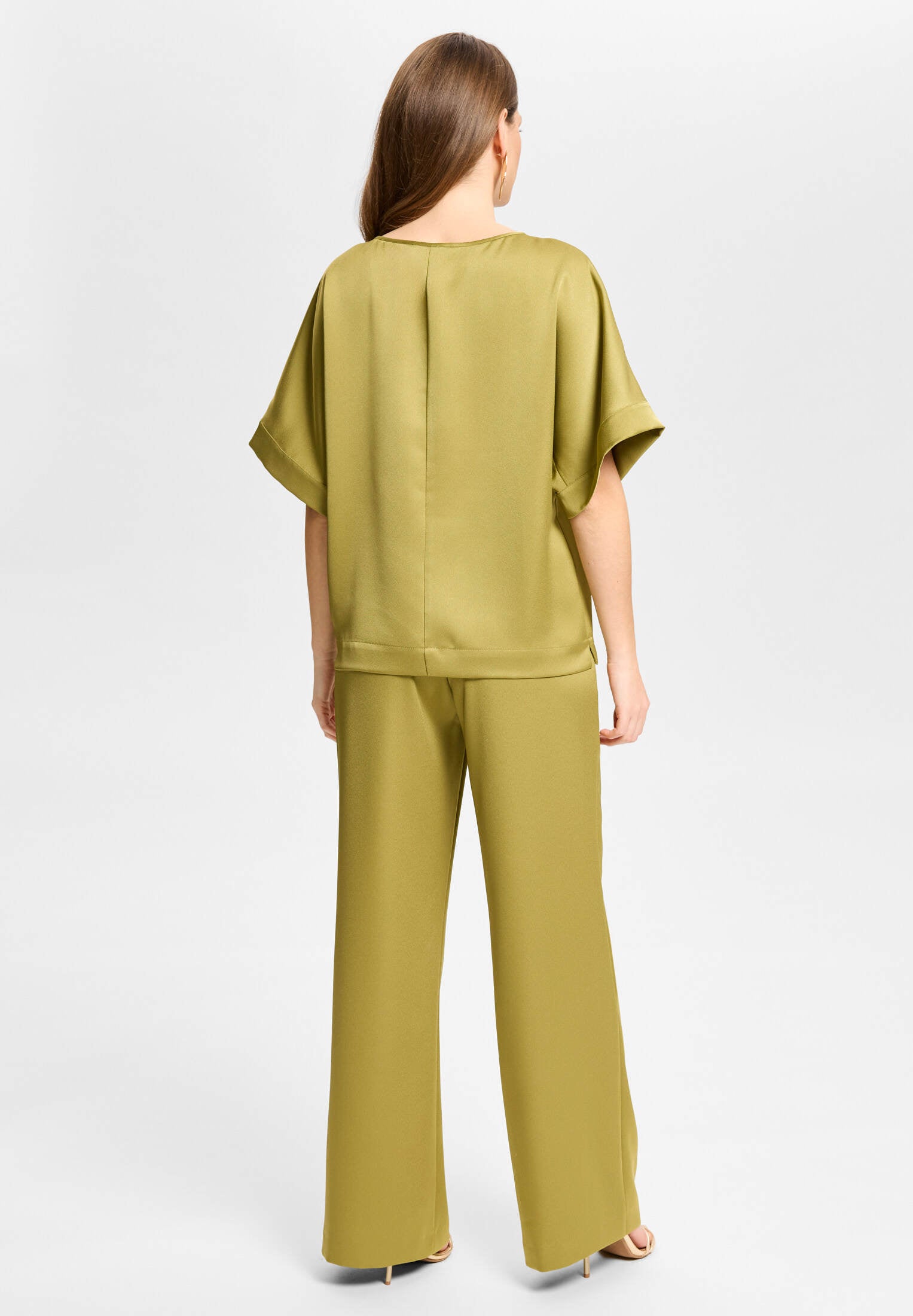 Blusentop aus Satin