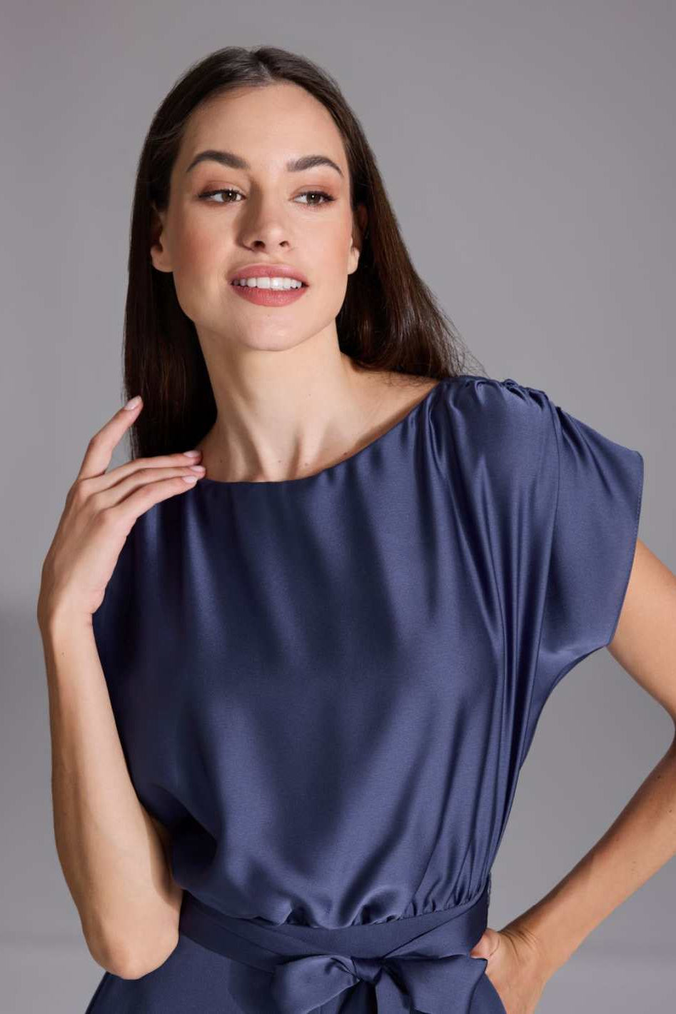 Jumpsuit mit geradem Beinschnitt