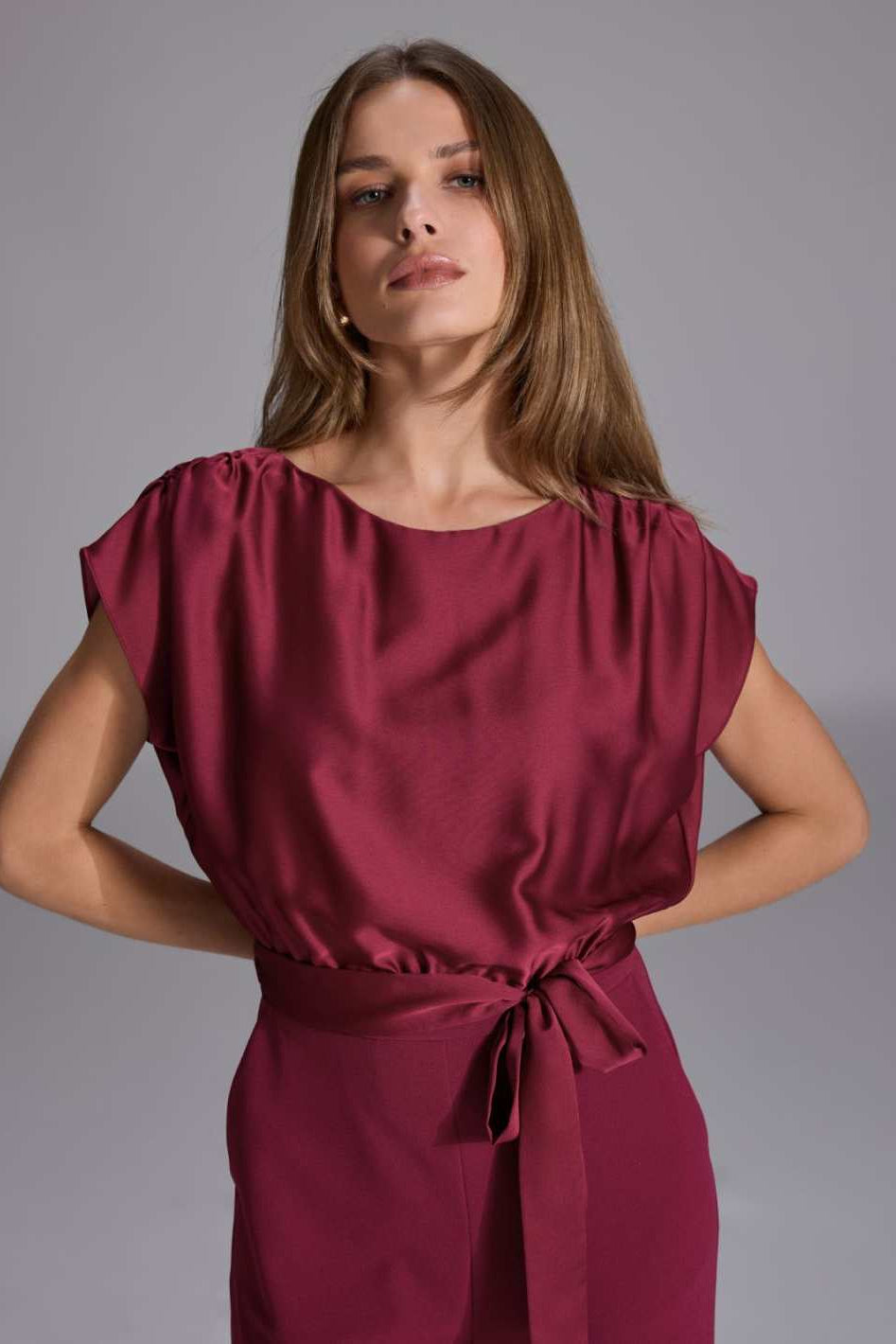 Jumpsuit mit geradem Beinschnitt