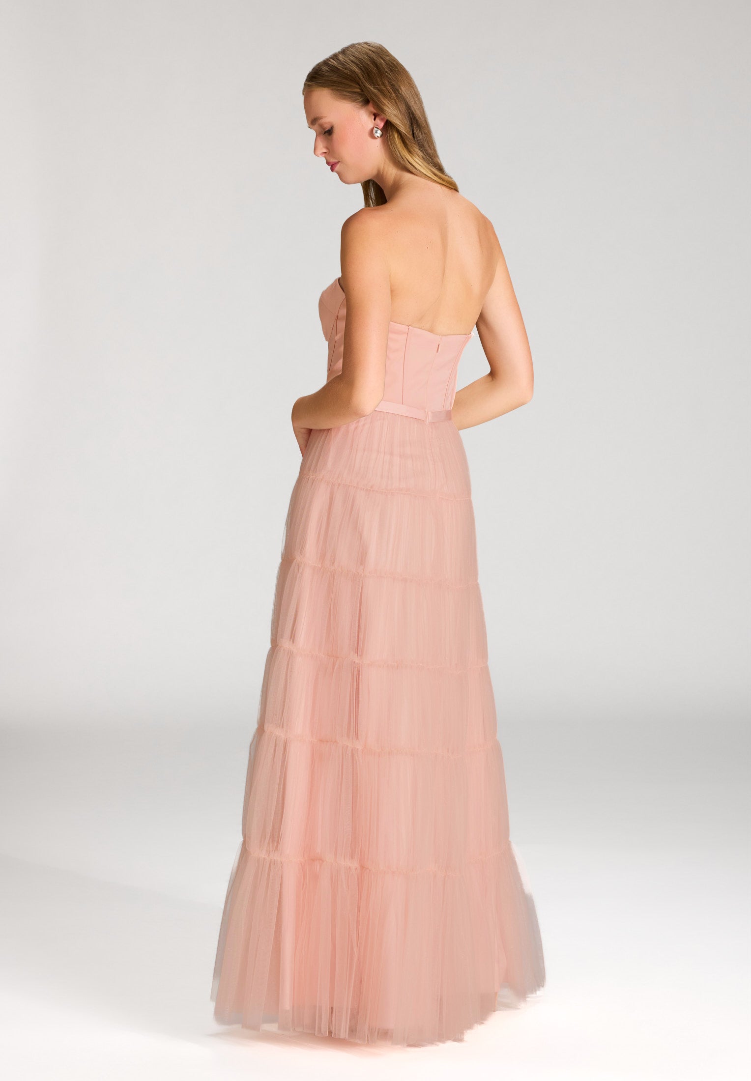 Corsagenkleid mit Tüllrock