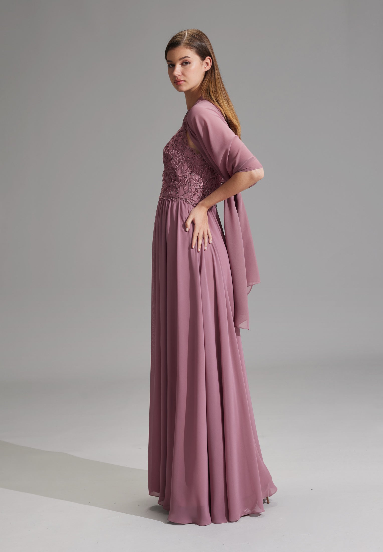 Stola aus Chiffon