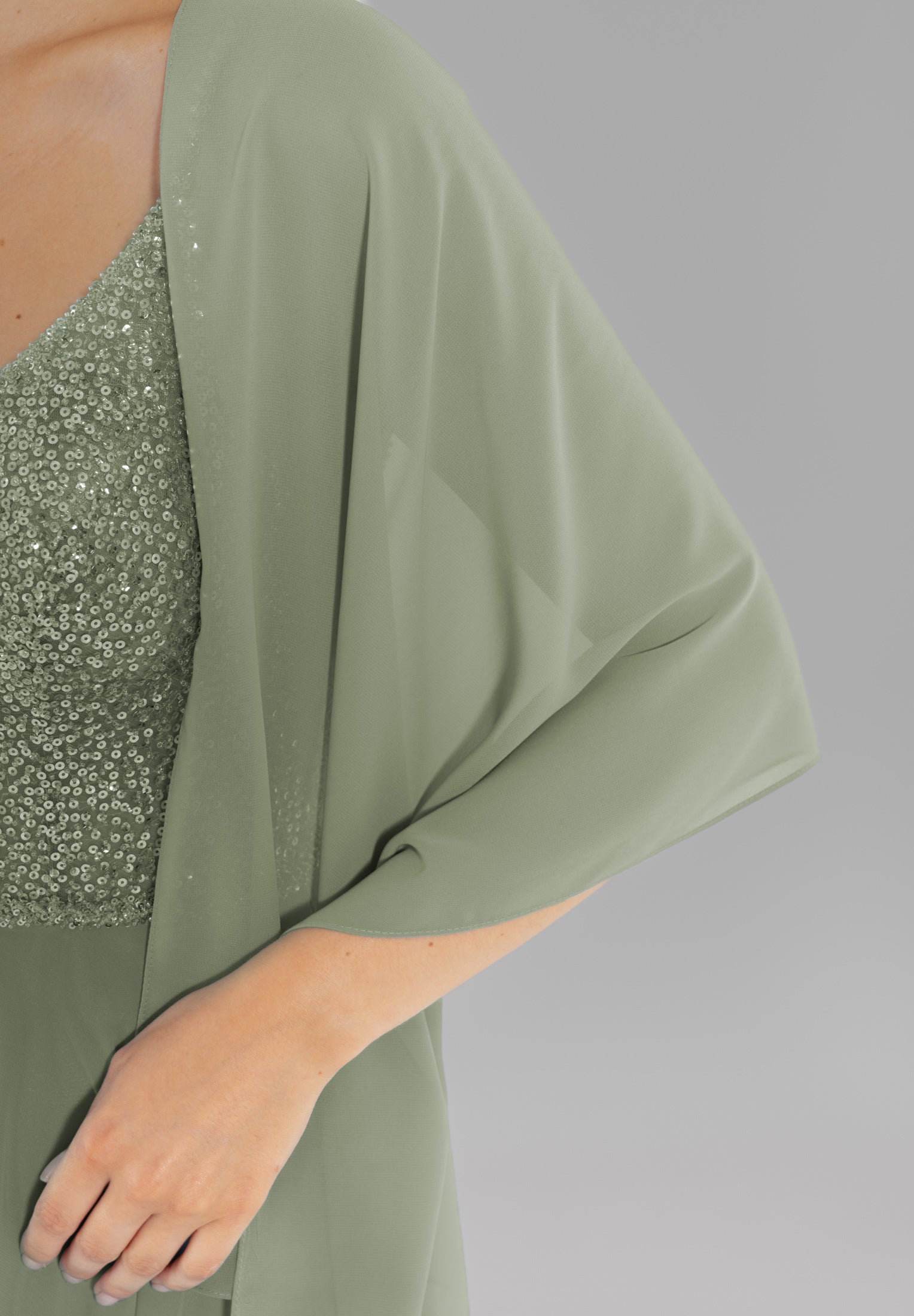 Stola aus Chiffon