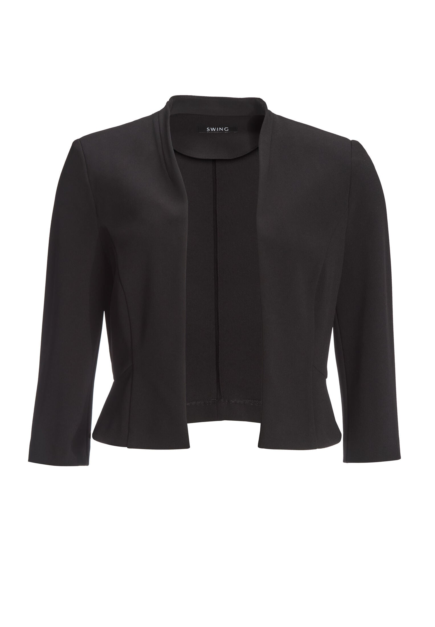 Taillierte Jacke aus Jersey Crêpe