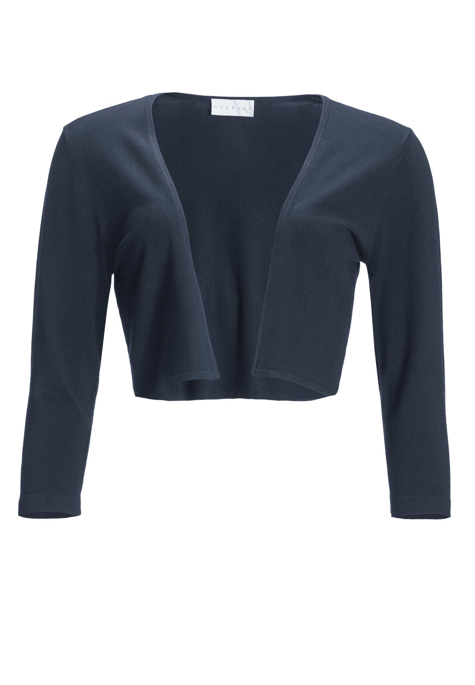 Strickbolero mit 3/4-Arm