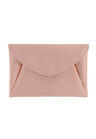 Clutch aus Satin flamingo pink One Size