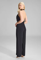 Jumpsuit mit besticktem Top aus Paillette