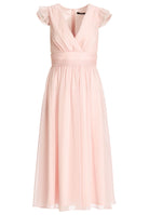 Cocktailkleid aus Crinkle Chiffon
