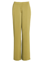 Hose aus Satin mit geradem Bein