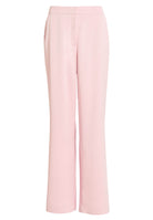 Hose aus Satin mit geradem Bein