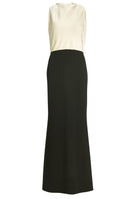 Abendkleid in Color-Blocking Optik