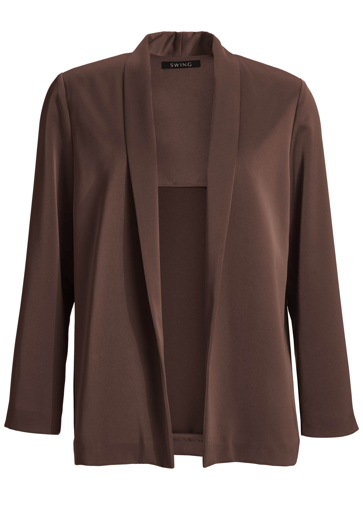 Oversized Blazer aus Satin