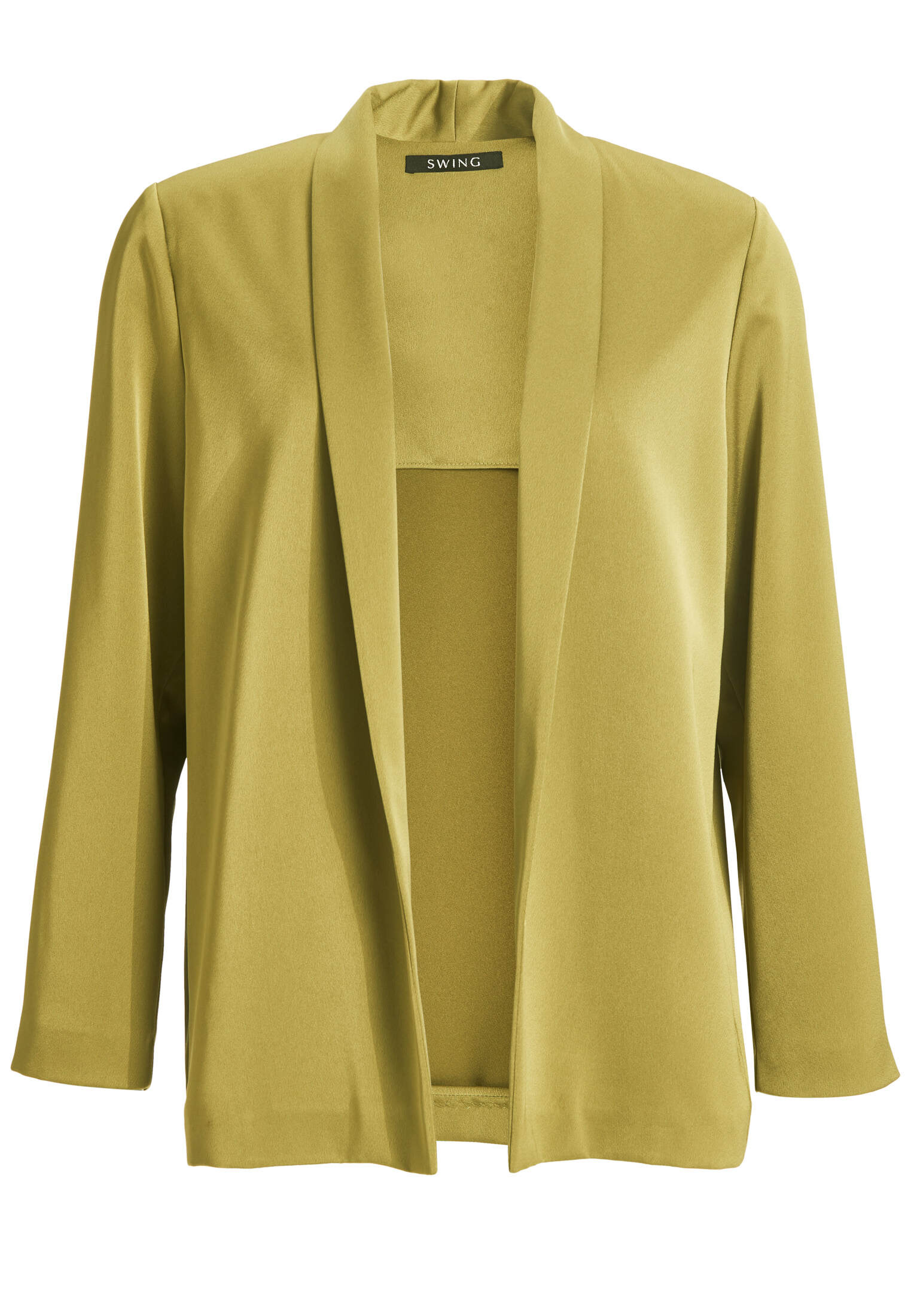 Oversized Blazer aus Satin