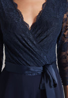 Festlicher Jumpsuit mit Wickel-Optik