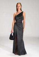 Handtasche aus Satin black