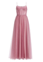 Tüllkleid mit Transparent-Effekt