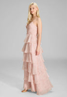 Volantkleid aus Chiffon