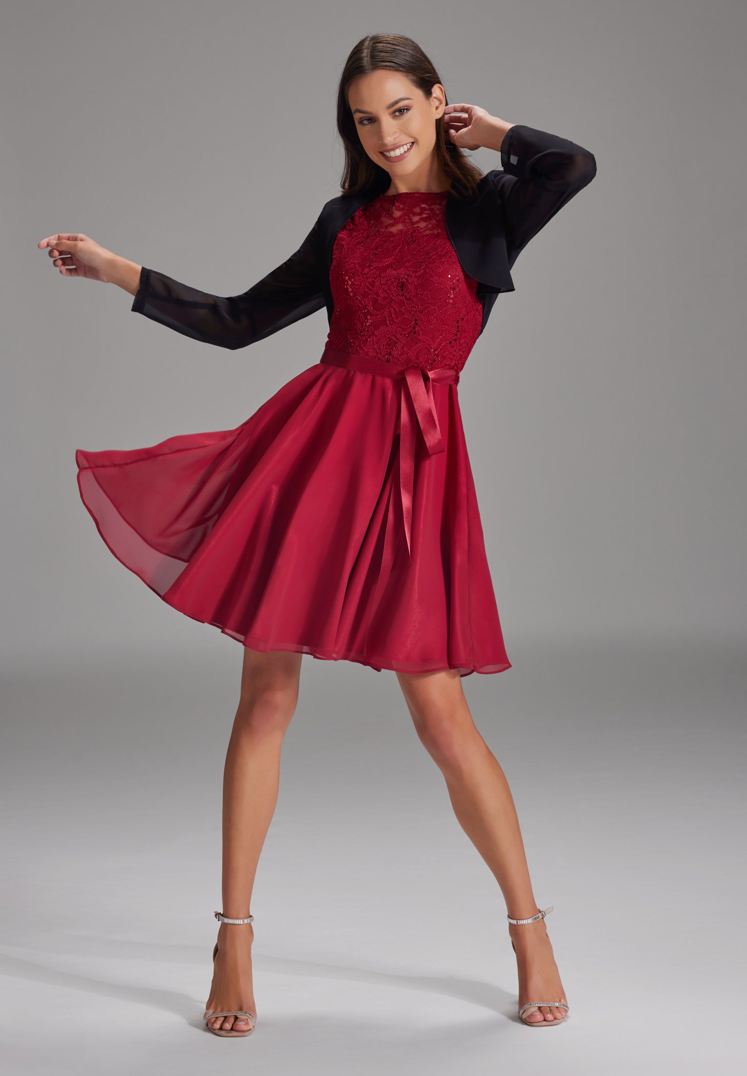 Bolero aus Chiffon