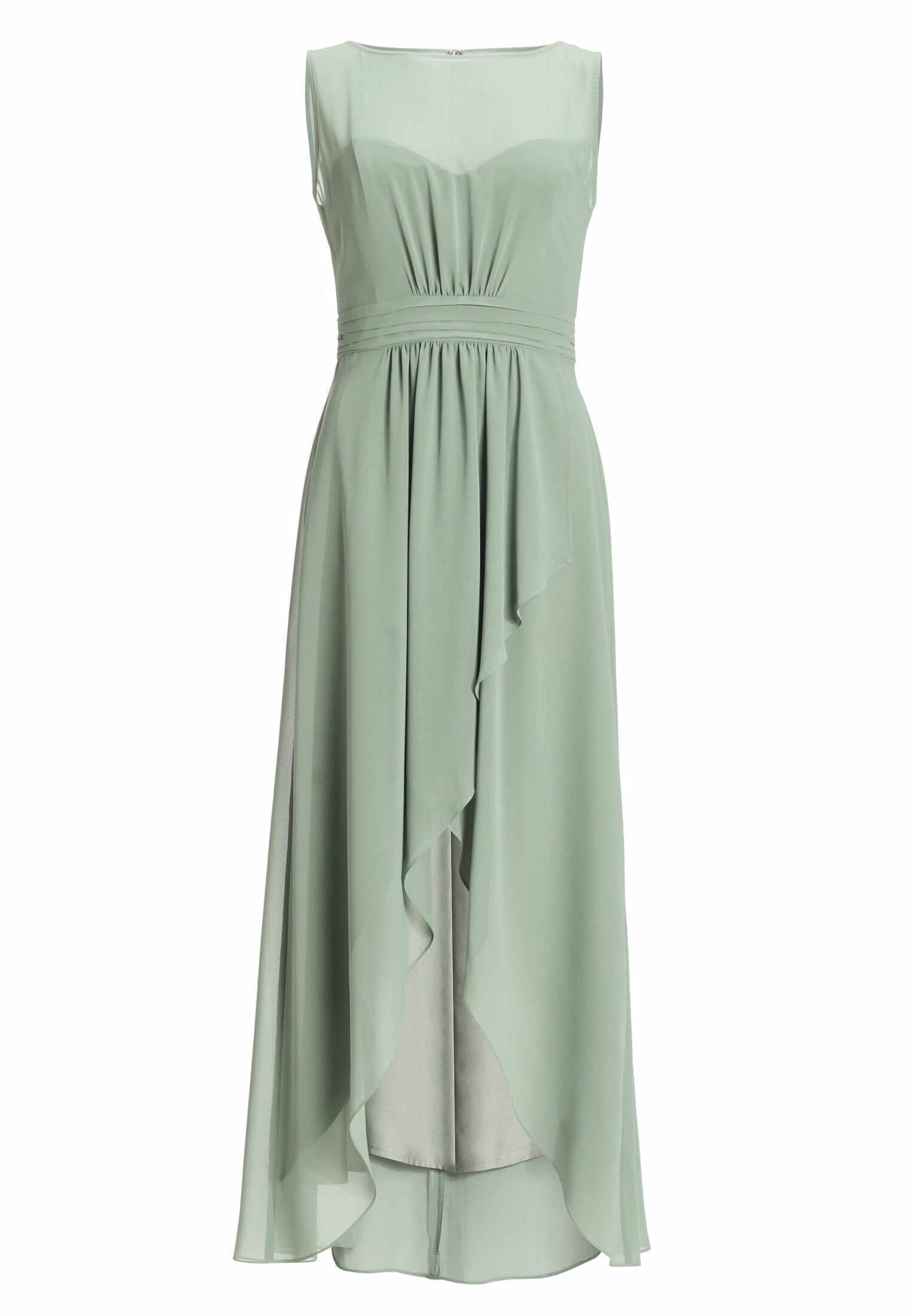 Abendkleid mit Vokuhila Rock