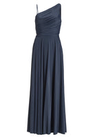 Fließendes Jerseykleid mit Rückenausschnitt