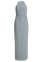 Figurbetontes Abendkleid aus Jersey Cloque